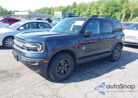 2022 Ford Bronco Sport Big Bend из США, поврежденный, VIN 3FMCR9B61NRE09717